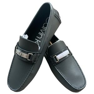Calvin Klein Men's Karn grey dress shoe